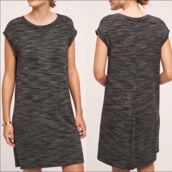 Cloth & Stone Marled Dress Melange Jersey Gray Size Small - Picture 12 of 12